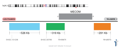 MECOM TRI-COLOR Break Apart FISH Probe